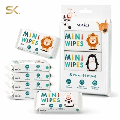 Mini Pocket Wet Wipes