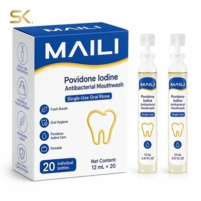 Ampull med povidonjodlösning